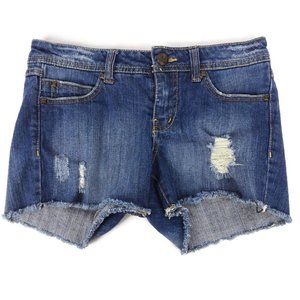 Miley Cyrus Max Azeria Cut Off Blue Jean Shorts 7